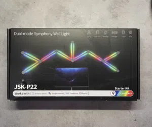 أضاءة خطوط هندسية