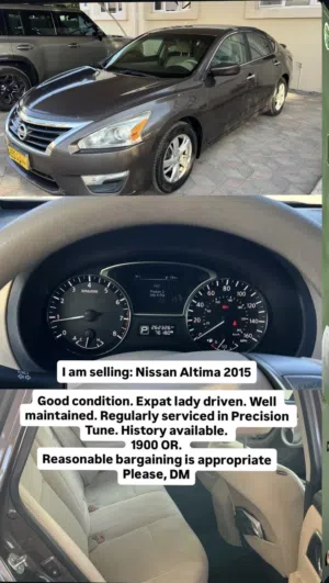 Used Nissan Altima in Muscat