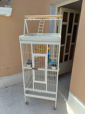 للبيع قفص كبير حيل مع كامل اغراضه