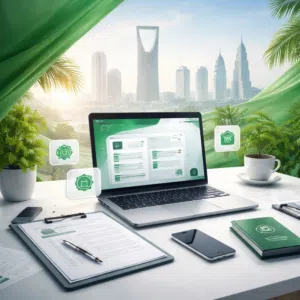 انجاز تجديد الإقامة والتأشيرات إلكترونياً بشكل نظامي