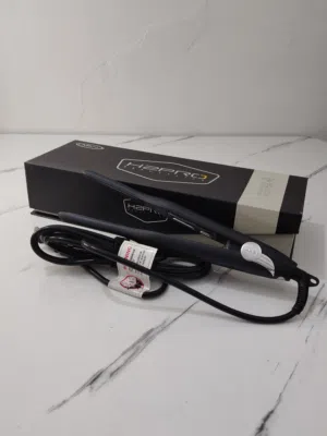هذا الجهاز هو مكواة فرد الشعر الاحترافية من ماركة H2PRO، وتحديداً من سلسلة Black Diamond Mikro