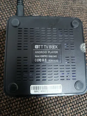 Tv box  512 gb storage 64 gb ram very fast working.