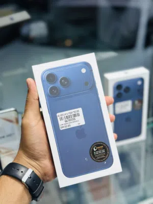 Apple iPhone 17 Pro Max in Blue - Brand New 256 GB Smartphone arabica version