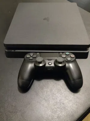 Playstation 4 Slim 1TB - Original controller - cables - all perfect condition