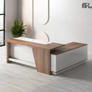 مكتب مدير 180سم مع طاولة وسط هدية توصيل مجاني داخل عمان متوفر عدة الوان حسب الطلب