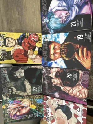 Jujutsu Kaisen Manga (English) – 7 Volumes – Original