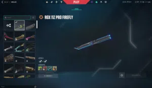 حساب فالورانت Gold 1 وسكنات التوب (RGX Butterfly + Prime Vandal) بسعر حرق!