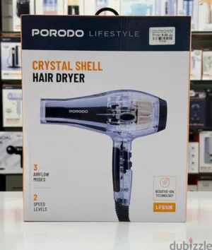 Brand New Porodo Hair Dryer in Oman  Frizz Free Shine  2 Year Warranty