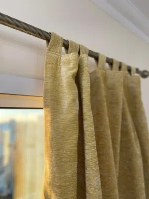 Black spot curtains set avalanche, good quality