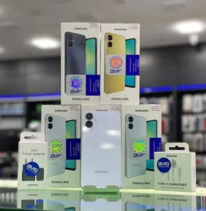 جهاز جديد بالكرتونة Samsung A06 5G رام 8 و 12 جيجا 64 و 128 مكفول سنة متوفر توصيل