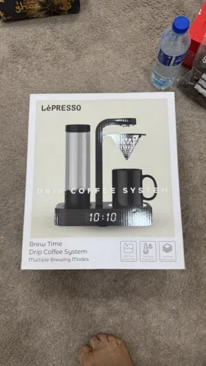 ماكينة تحضير القهوة المقطرة LePresso Drip Coffee System (V60 Style) LePresso