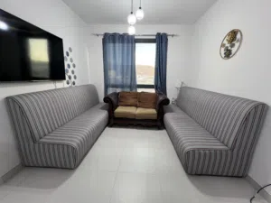 3 living room sofa for sale -(immediately) 10 OMR