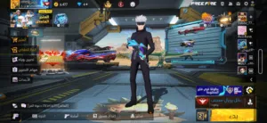 حساب فري فاير برايم 5للبيع السعر 60دولار