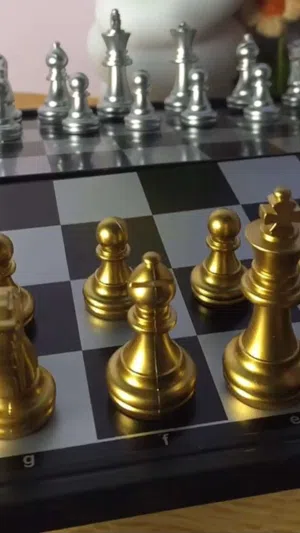 لعبة الشطرنج المغناطيسية (قابلة للطي