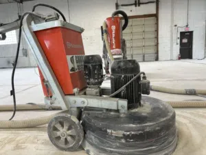 Floor grinding machine for rent
