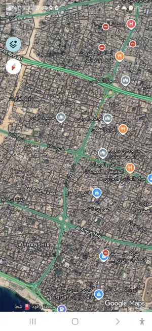 أرض سكنية جنب معارض السيارات طريق 11 يونيو