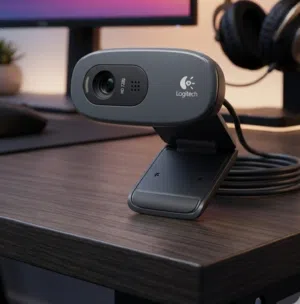 كاميرا ويب لوجيتك أصلية Logitech C270 HD 720p نظيفة للبيع