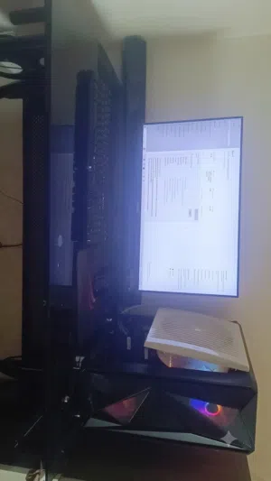 gaming PC setup