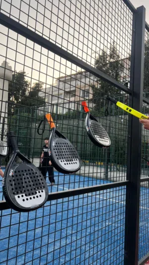 مضرب بادل سيلفر ستيلث من تويو padel racket from tuyo (silver stealth)