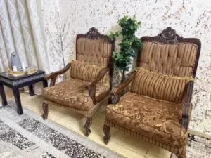 طقم كنب 7 مقاعد محفر