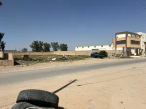 قطعة ارض تجاريه علي القطران في الكريميه