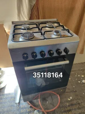 فرن غاز مع اسطوانة غاز