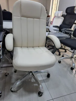 كرسي مكتبي جلد فوم كامل فخم جدا
