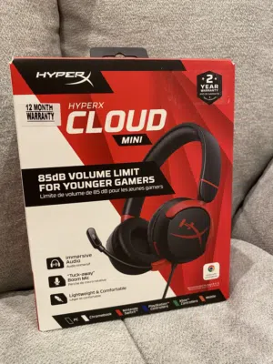 Brand New mini HyperX Cloud Mini Gaming Headset – Multi-Platform Compatible