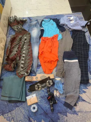 Bundle of clothes (quick selection