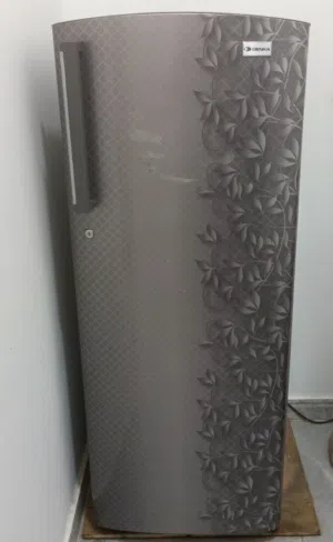 ثلاجة دنكا للبيع نقصها غاز وباب مكسور خالة رزة للبيع