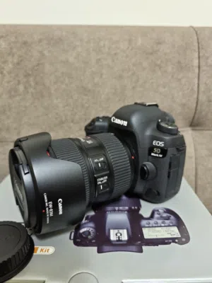 Canon 5D Mark IV مع عدسة 24-70 وكاله الجيل الثاني بسعر خرافي