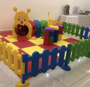 غرفة اطفال مجهزة باكج حواجز مع ارضيات فوم مع دوده ليجو جامبو 350 دينار
