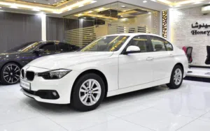 BMW 318i ( 2016 Model ) in White Color GCC Specs