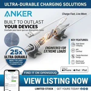 Original Anker PowerLine III Charging Cable USB-A to Lightning