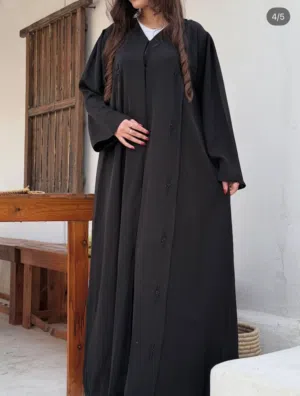 عباية سودة black abaya