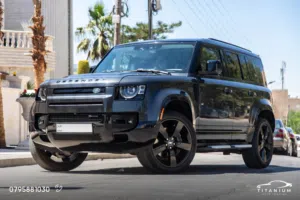 Land Rover Defender 2023 X- dynamic  Black Package   السيارة وارد امريكا و قطعت مسافة 75,000 كم فقط