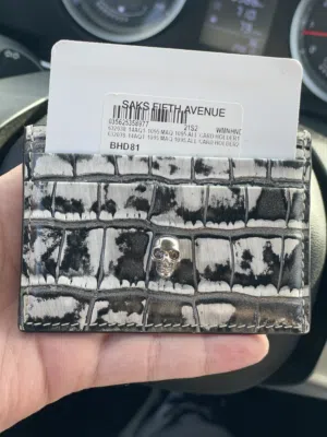 Alexander McQueen Skull Card Holder