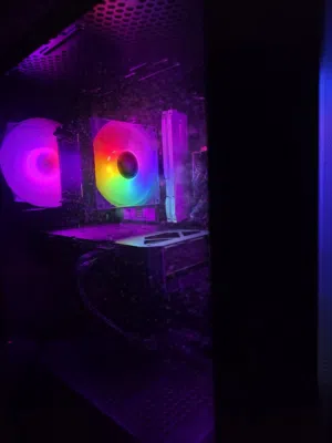 i5-14400F 3200MHz 32GB DDR4 512GB kingstone NVME Asus RTX 5060 8GB Darkflash A290 Air