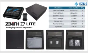 z7 lite جهاز فحص سيارات الشامل الجيل السابع من Gscan