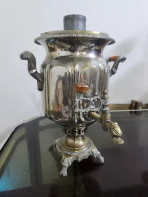 سماور لغلي وتخدير الشاي