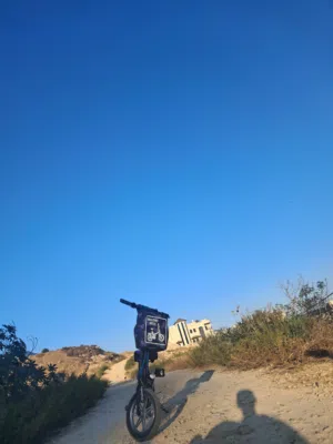 بسكليت كهرباء 36 فولت +شاحن اصلي سرعة 40