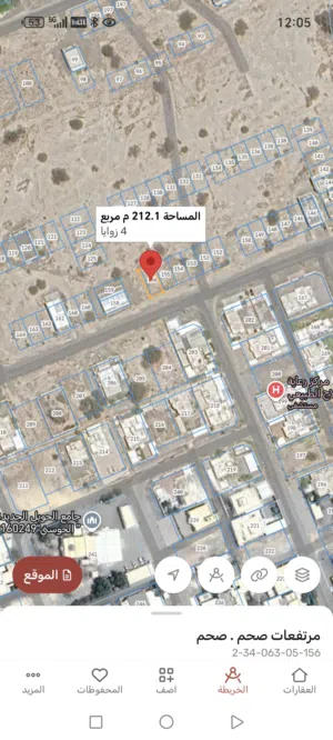 سكني تجاري للبيع في الحويل الجديده على شارع قائم موقع مميز