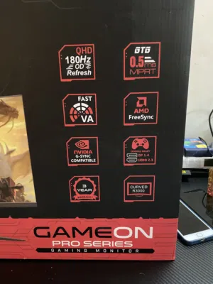 شاشة كيم اون 2k 180Hz