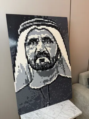 Handmade Luxury Lego Pixel Portrait