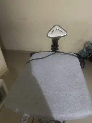Steamer with iron stand hardly used