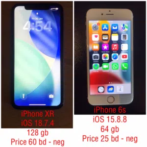 Two iPhones for sale