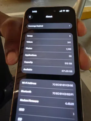 i phone14 pro USA MODEL 512GB
