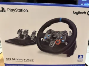دركسون logitech و شريط gran turismo 7