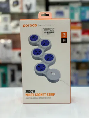 Brand New Porodo Power Strip in Oman  1.8M Length  1 Year Warranty