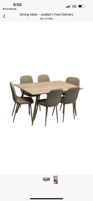 New Dining Set with Free Delivery